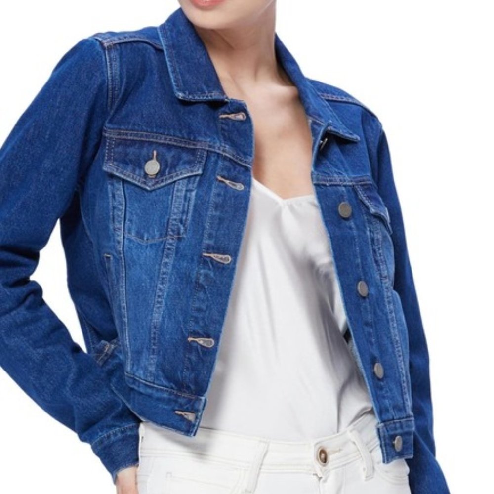 PAIGE Relaxed Vivienne Adelaide Denim Jean Jacket